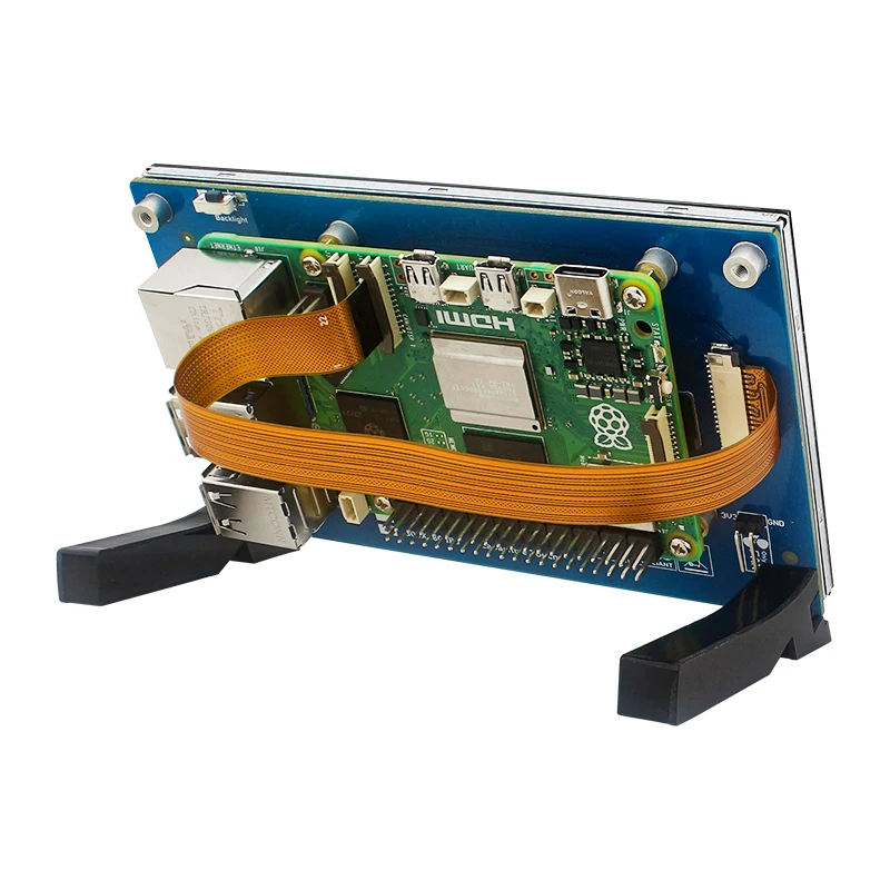 Raspberry Pi 5 Zoll DSI LCD kapazitiven Touchscreen 800x480 Mipi – Bild 3