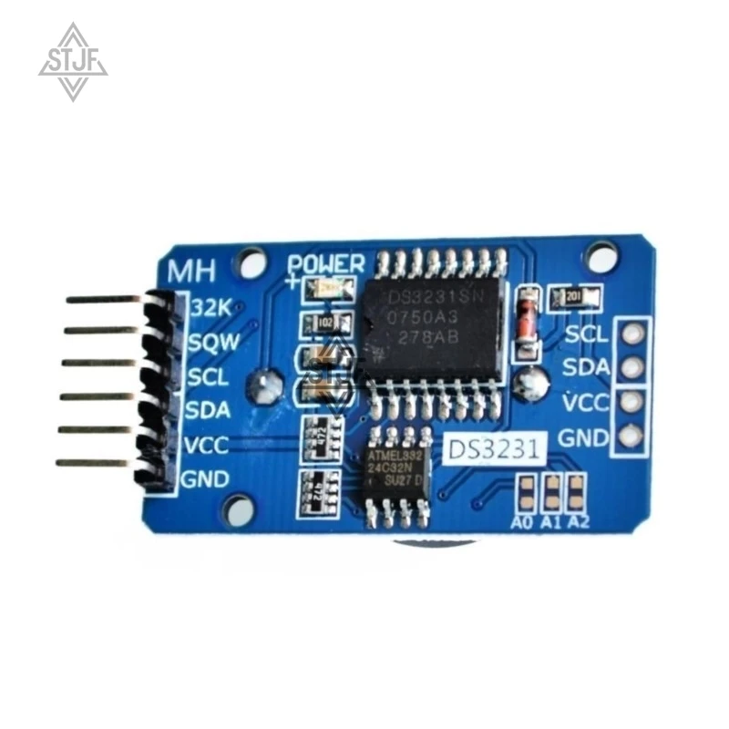 DS3231 AT24C32 IIC RTC-Modul, Uhr-Timer-Speichermodul, ersetzt DS1307 – Bild 5
