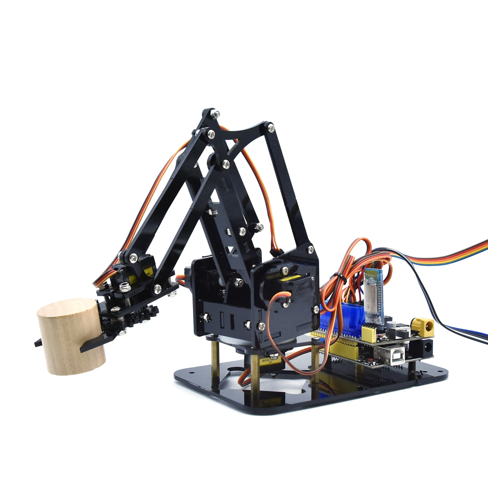 Keyestudio STEM 4DOF Roboterarm-Kit, mechanischer Arm, Klauen-Kit – Bild 4