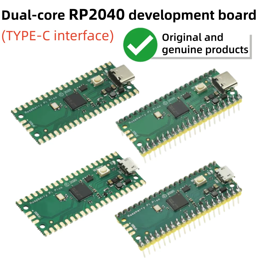 Raspberry Pi Pico Board RP2040 PICO W Dual-Core 264 KB ARM Low-Power-Mikrocomputer