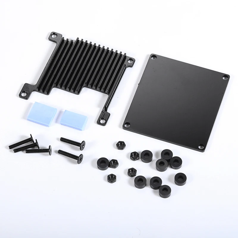 Orange Pi Zero 3 Aluminiumgehäuse Metall Passives Kühlgehäuse Silikon-Kühlkörper für OPI Zero 3 1 2 4 GB Board