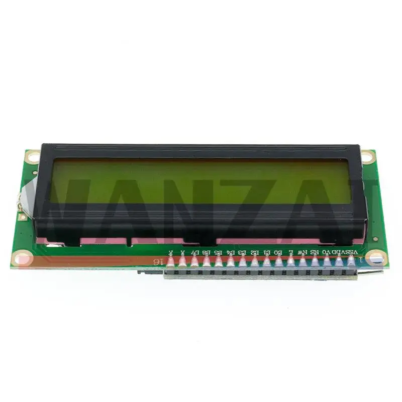 LCD1602 1602 LCD Modul Blau/Gelb Grün Bildschirm 16x2 Zeichen LCD – Bild 5