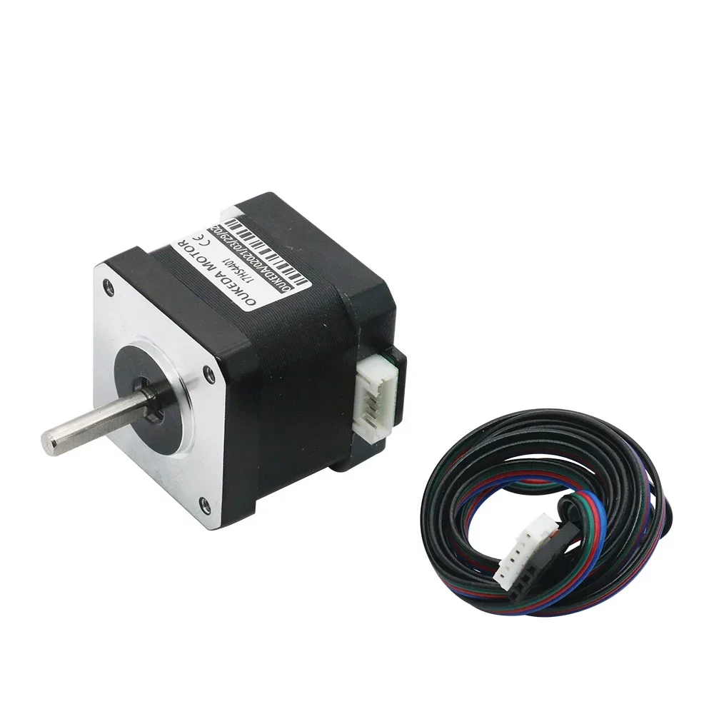 Nema 17 Schrittmotor 0,9 Grad Motor 280 mN.m/57g.cm 1,3A Nema 17HS4401 – Bild 3