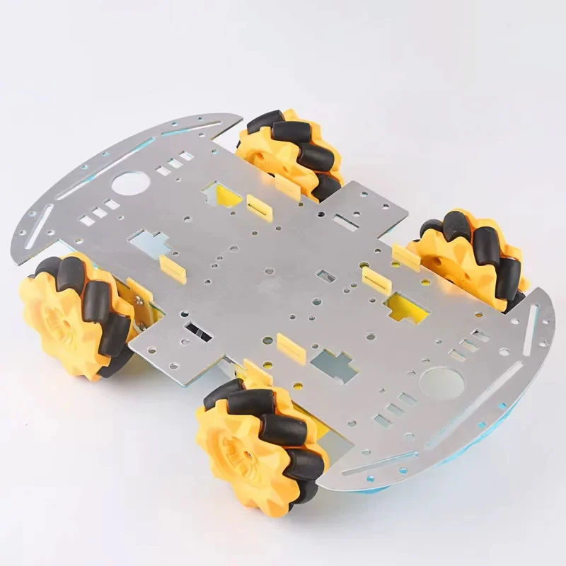 Elektrisches Wettbewerbs-Mecanum-Rad Smart Car Kit, 4WD – Bild 3