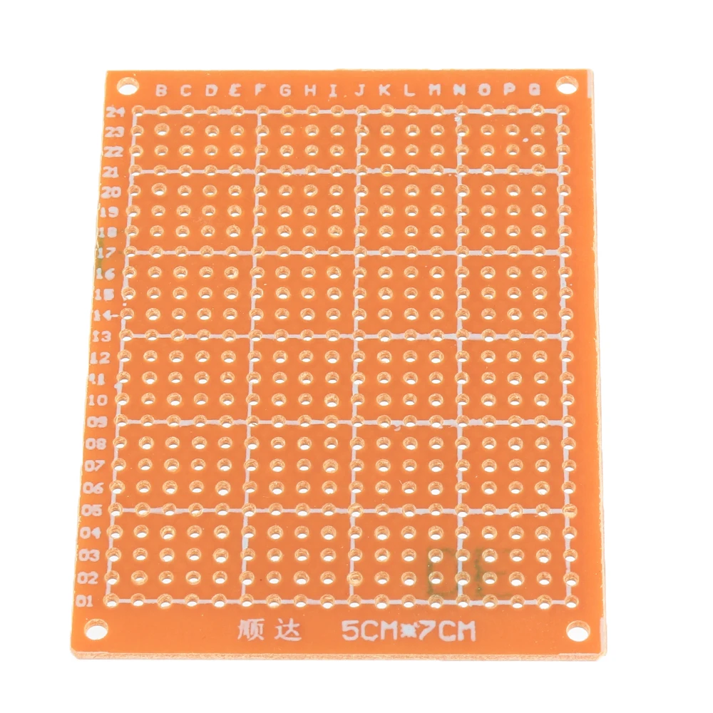 5*7 CM Universal PCB Board 5x7 cm 2,54mm Lochabstand DIY (10 Stück) – Bild 5