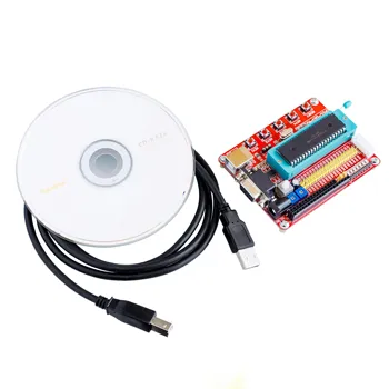 Freeship Microchip Pic Mikrocontroller Mindestsystem Entwicklungsboard PIC16F877A + USB-KABEL