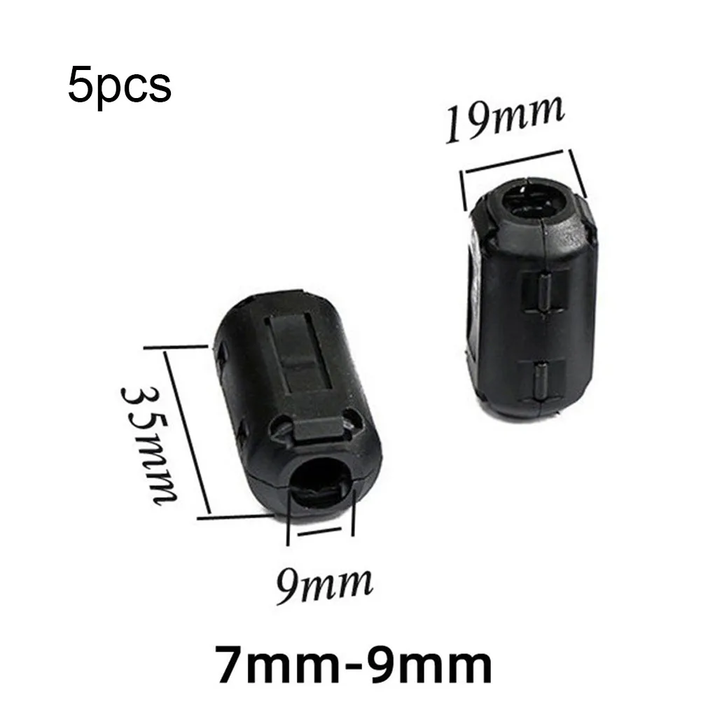 5X Noise Filter 3,5/5/7/9/13mm Ringkern Ferrit Perle Clip Choke RFI – Bild 5