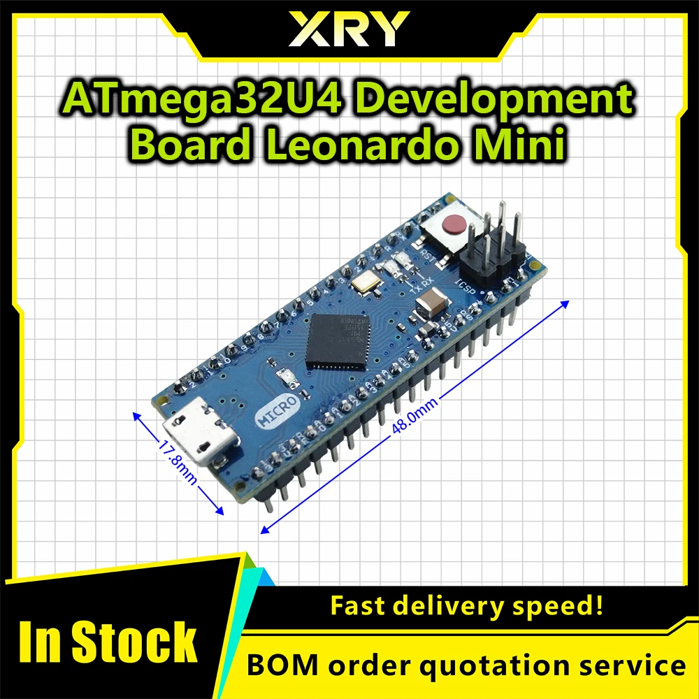 ATmega32u4 5V 16Mhz Erweiterungsplatine Modul für Arduino Micro – Bild 4