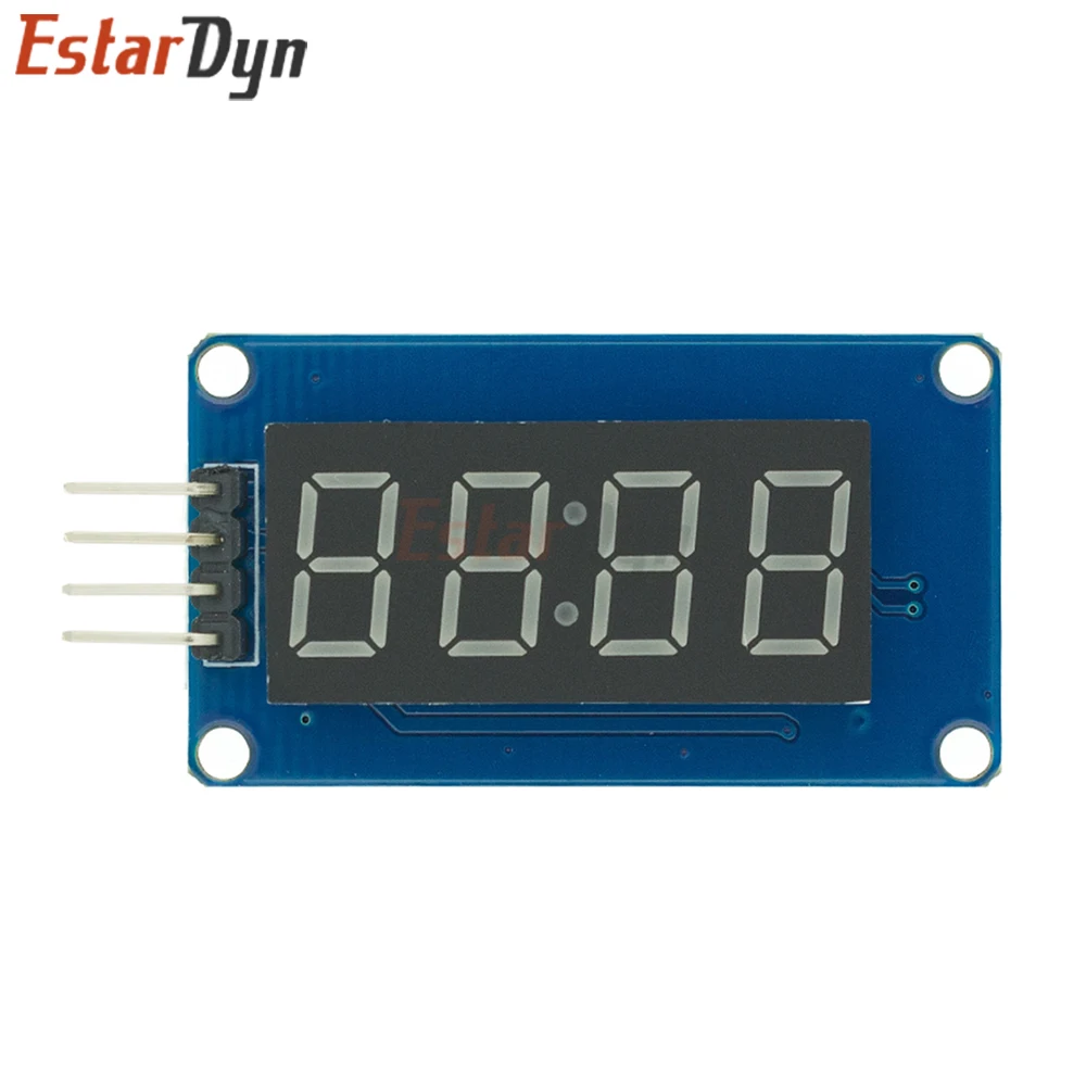 Estardyn TM1637/TM1638/MAX7219 LED-Anzeigemodul, 4/8 Bit 0,36 Zoll rote Anodenröhre, serieller Treiber