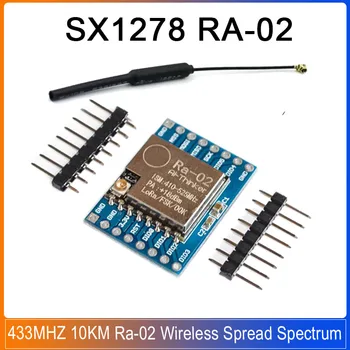 433MHZ SX1278 LoRa Modul 10KM Ra-02 Drahtlose Spread-Spectrum-Übertragungsplatine 2.4G IPX Antenne für Smart