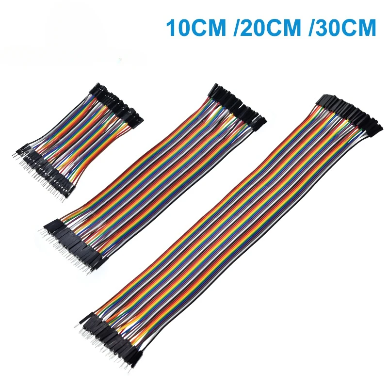 40PIN Kabel Dupont Linie 10 cm 20 cm 30 cm Stecker auf Stecker Buchse – Bild 6