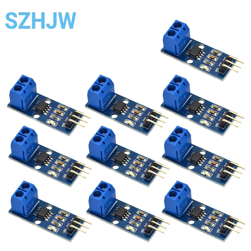 ACS712 5A 20A 30A Range Hall Stromsensormodul ACS712 Modul für Arduino