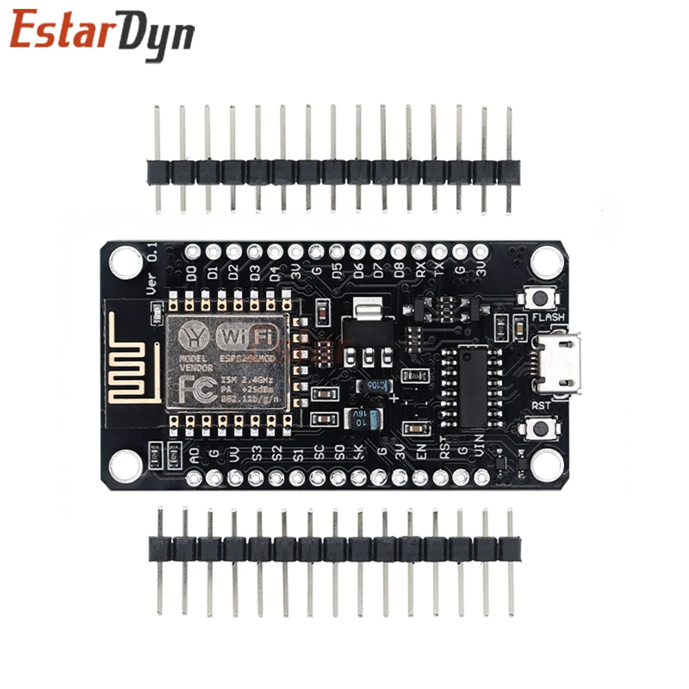 Estardyn NodeMCU ESP8266 Entwicklungsboard V2/V3, ESP-12E CH340/CP2102 – Bild 6