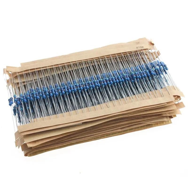 Sortiment an Metallfilmwiderständen, 1/4 W, 30 Werte, 10 R (300 Stück) – Bild 3