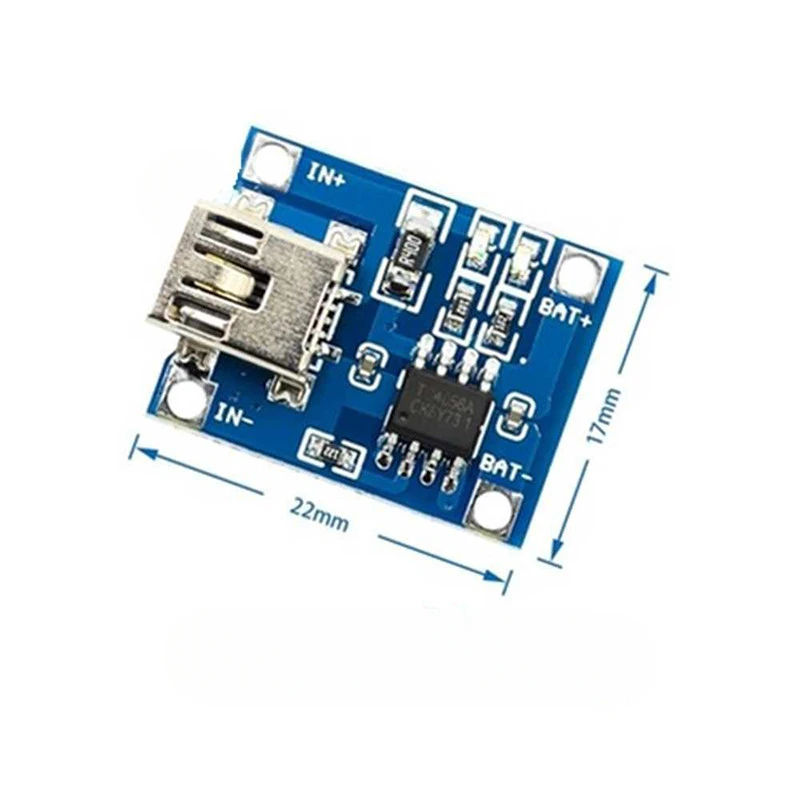 TP4056 18650 Lithium-Batterie Ladegerät Modul Typ-C/Micro/Mini USB 5V – Bild 5