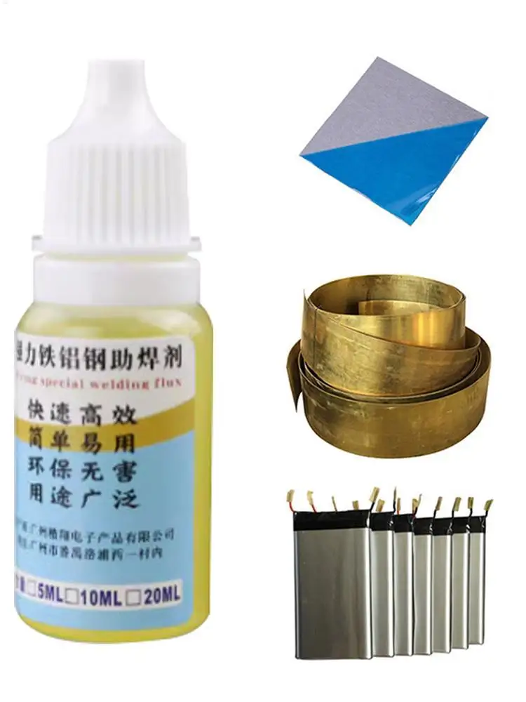 Aluminium-Lötflussmittel, Flüssigkeit, 0,33 Unzen – Bild 3