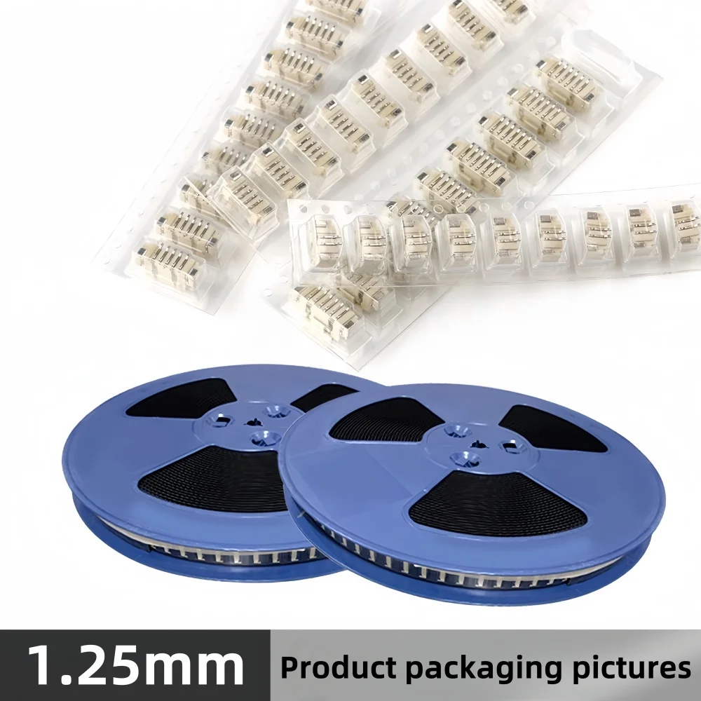 JST Pitch 1.25MM Male Pin Header Sockel Vertikal SMD (20 Stück) – Bild 5