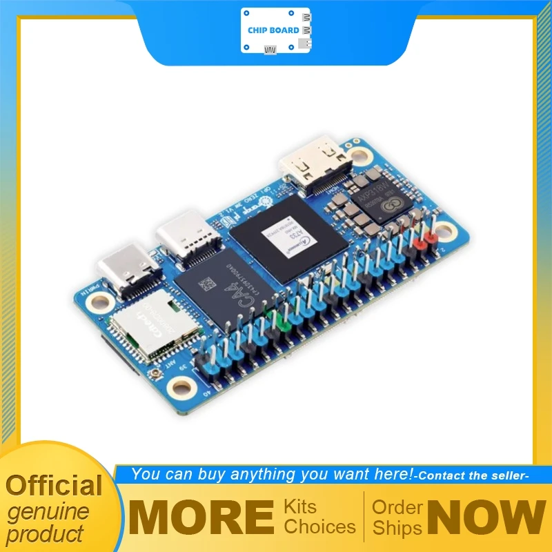 Orange Pi Zero 3W Mini-SBC-Board, Allwinner A733 Prozessor, kompakte, kostengünstige