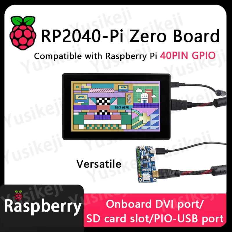 RP2040-Pi Zero Development Board 16 MB Flash Python Programmierboard – Bild 5