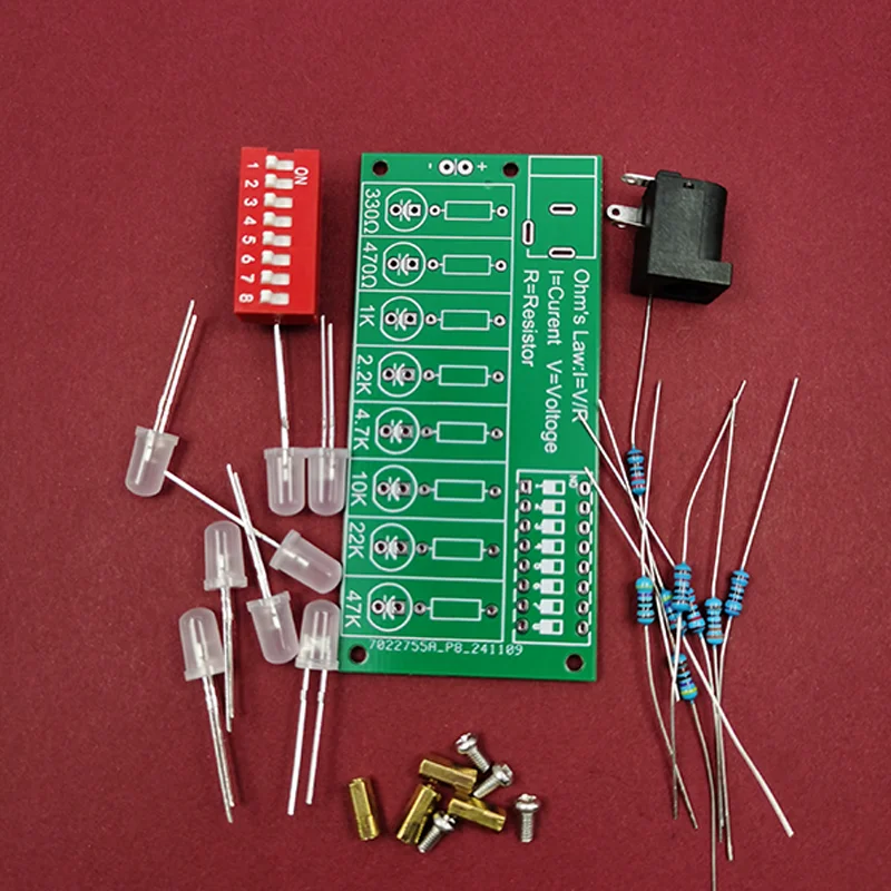 DIY-Lötübungsset - Lernen Sie Elektronik und verbessern Sie Ihre Fähigkeiten mit einfach zu montierenden