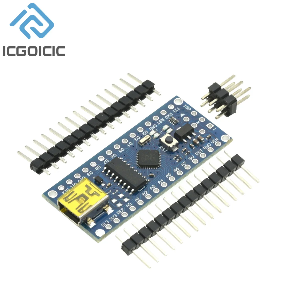 Nano V3 Atmega328P/Atmega168 MCU Core Board Schweißentwicklungsboard – Bild 4