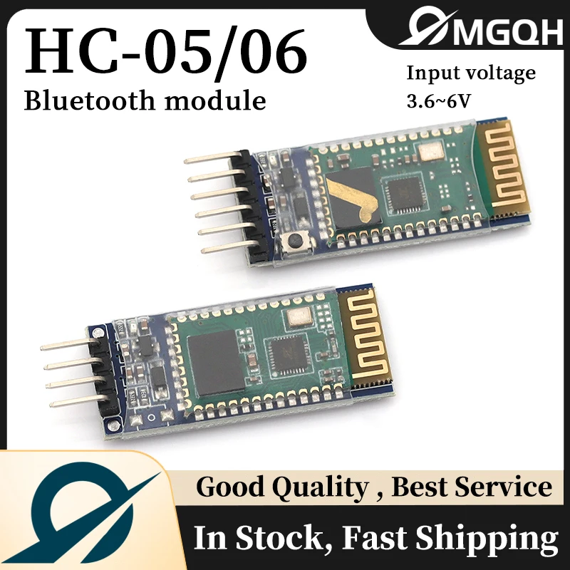 MGQH HC-05/HC-06 RF Wireless Bluetooth Transceiver Slave Modul RS232 / TTL zu UART Konverter und Adapter