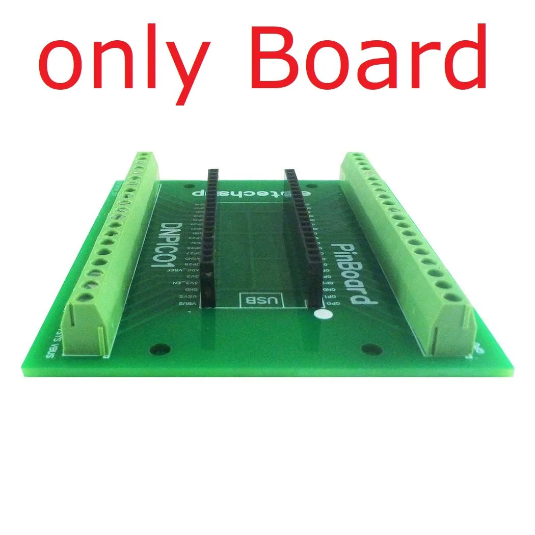 DIN-Schienenmontage-Schraubklemmenblock-Adapter GPIO-Erweiterungsmodul für Raspberry Pi Pico RP2040 MCU