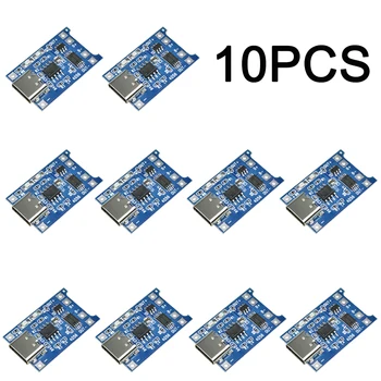Tp4056 Lithium-Batterie lade modul Typ-C USB 4,35 Lade karte mit zwei Schutz funktionen-6V 1a-Modul (10 Stück)