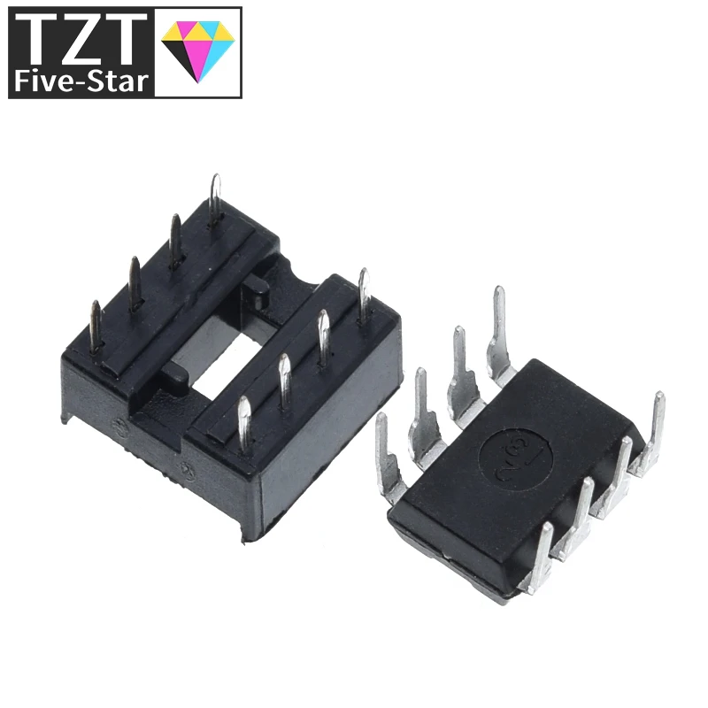 DIYTZT 10 Stück, (5 Stück) NE555 NE555P IC 555 – Bild 5