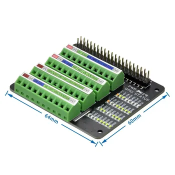 Raspberry Pi Gpio Expansion Extension Board Schraube Terminal Hut Für Raspberry Pi 2B/3B/3B +/4B/Null/Null W