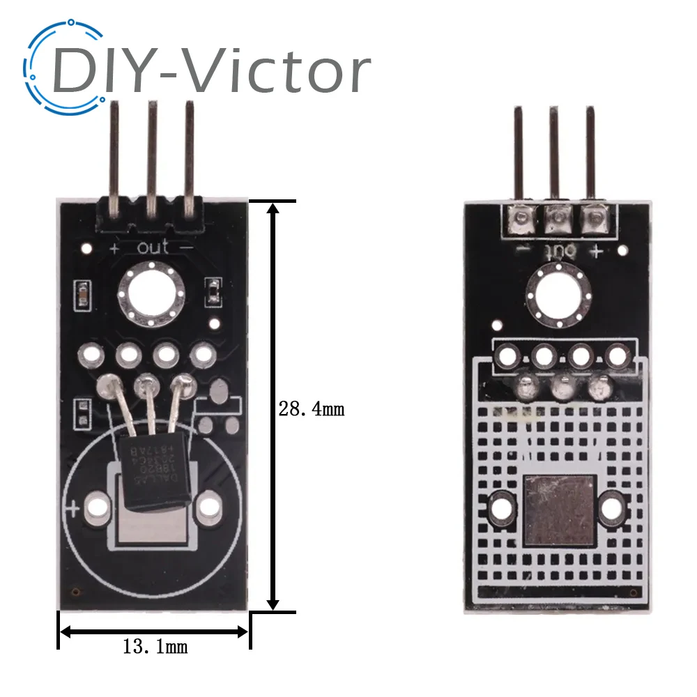 DS18B20 single-bus digitale Temperatur Sensor Modul DC 5 V für Arduino – Bild 6