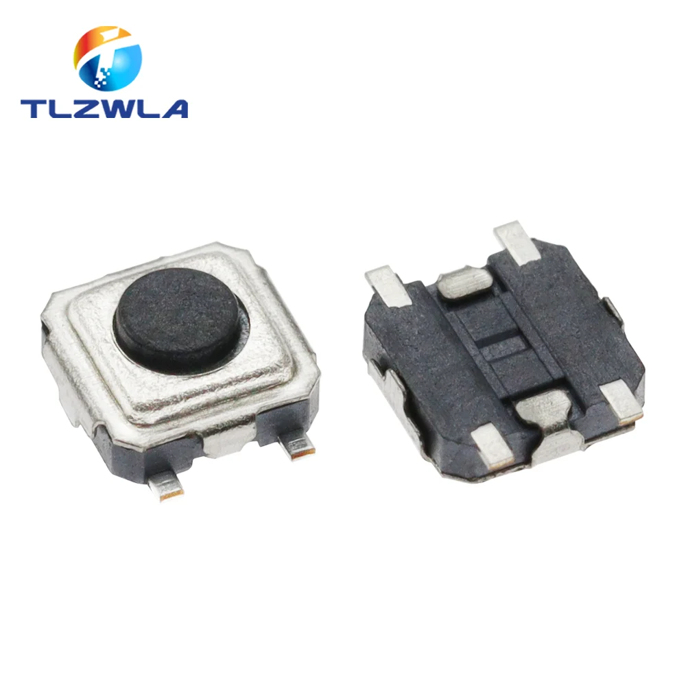 3*3*1,5mm SMT Tactile Tact Mini Push Button Schalter Micro (100 Stück) – Bild 2