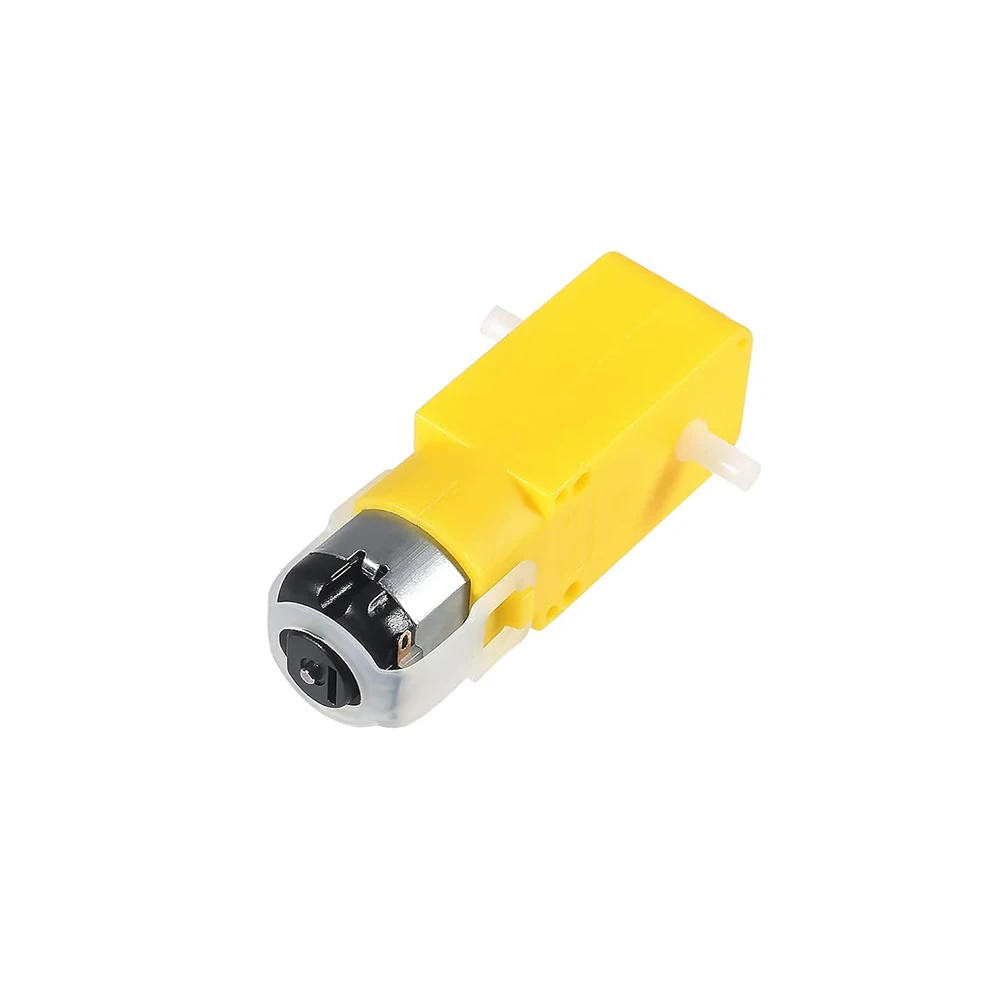 DC 3-6V TT zweiachsiger Getriebemotor 1:48 Untersetzungsmotor passend für Arduino DIY Smart Car Roboter fahren