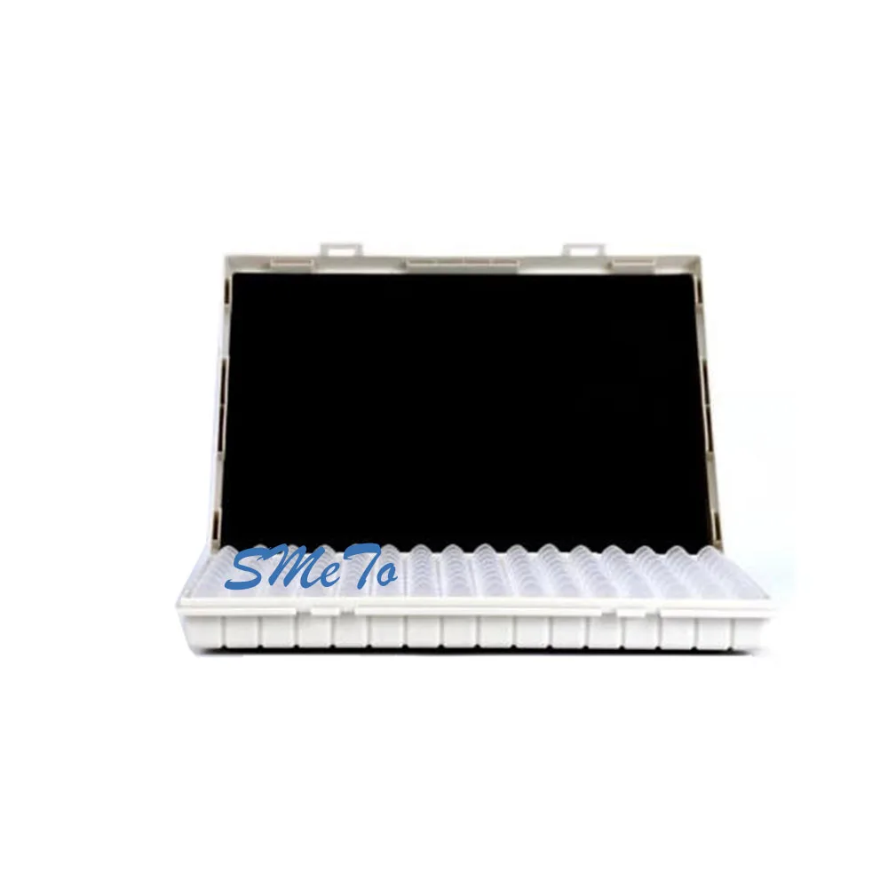 128-Grid SMT SMD Komponenten Aufbewahrungsbox Kunststoffteile – Bild 5