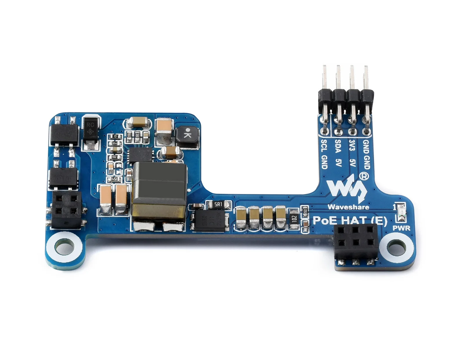 Waveshare PoE HAT (E) für Raspberry Pi 3B+/4B, 802.3af-konformes – Bild 4