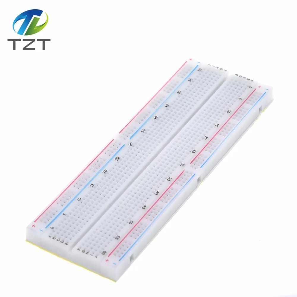 Breadboard 830 Point Solderless PCB Bread Board MB-102 MB102 Test – Bild 6