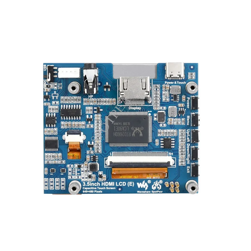 Raspberry Pi 3,5 inch touchscreen 3,5 zoll display 640 × 480 IPS – Bild 2