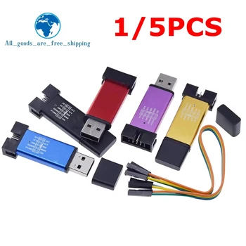 TZT 1/5PCS ST LINK Stlink ST-Link V2 Mini STM8 STM32 Simulator Download Programmierer Programmierung