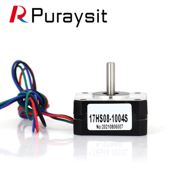 Puraysit nema 17 schrittmotor 20mm 16ncm 1a nema17 schritt motor 4-adrig 17hs08-1004s motor für cnc extruder