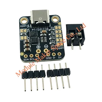 HUSB238 USB-C PD Trigger Board I2C Konfigurierbares PD Sink Modul 5V bis 20V 5A 100W USB Typ C Power Delivery