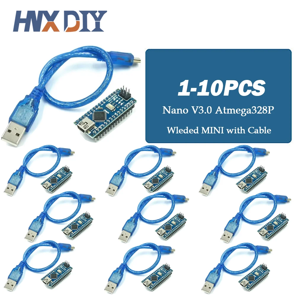 Nano V3.0 Micro Controller Modul ATmega328P Modul Nano Board CH340 USB – Bild 2