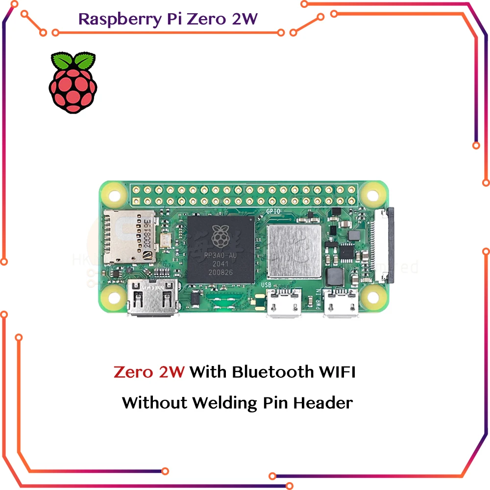 Raspberry Pi Zero 2W / W / WH /2WH WIFI Bluetooth-Board mit 1GHz CPU – Bild 5