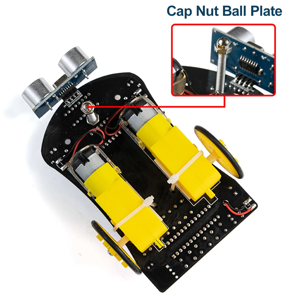51 MCU Smart Car Ultraschall-Hindernisvermeidung Auto-Tracking – Bild 6