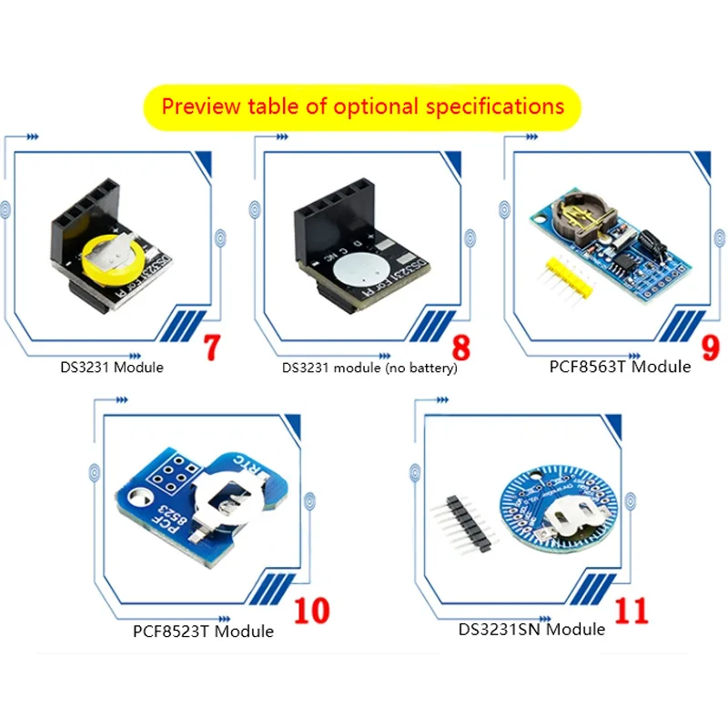 Uhr modul serie raspberry pi fremdes hochpräzises rtc modul ds3231 – Bild 2