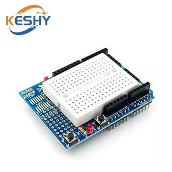 Smart Electronics UNO Proto Shield Prototyp-Erweiterungsplatine mit SYB-170 Mini-Breadboard basierend
