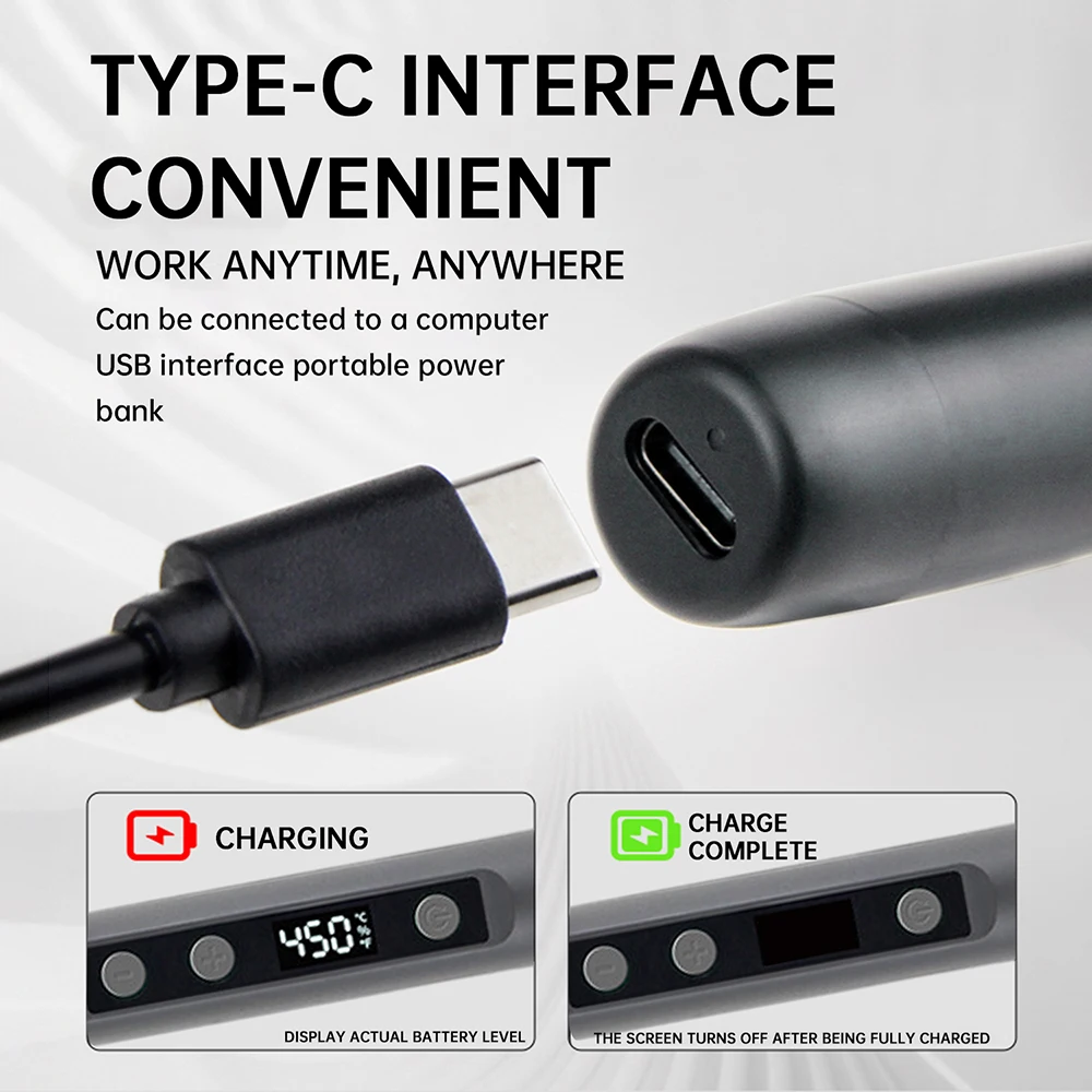 5V 15W USB Intelligente Elektrische Lötkolben Temperatur Einstellbar – Bild 4