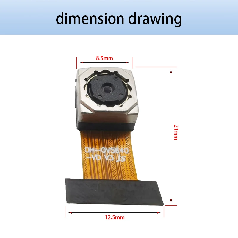 OV5640 Kameramodul für ESP32-CAM Soft Board 5 Millionen Pixel High – Bild 2