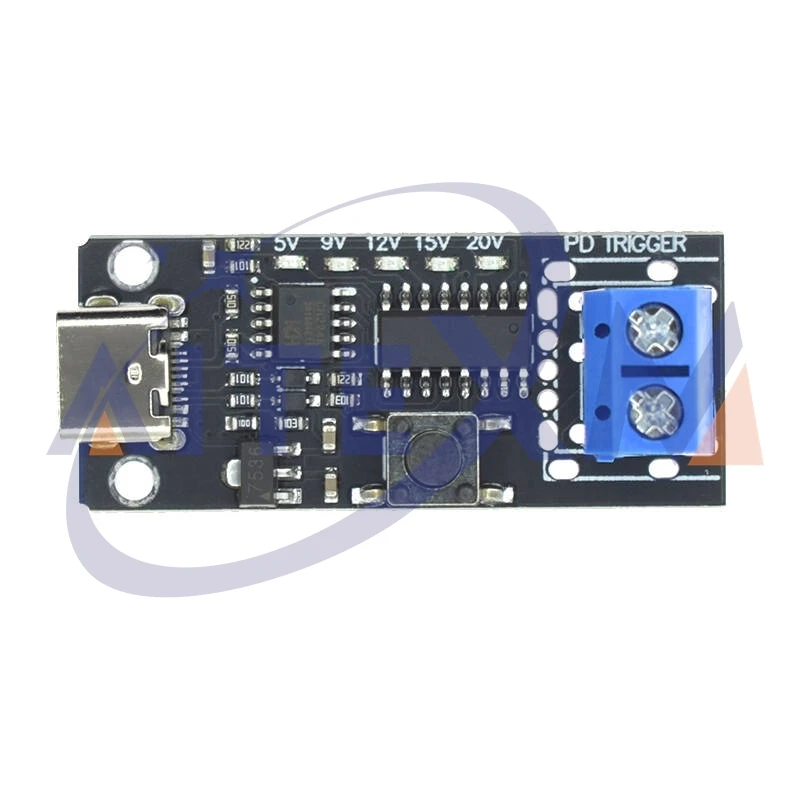 CMTPD 100W 5A USB-C Schnelllade-Triggerplatinenmodul PD QC Decoy USB – Bild 2