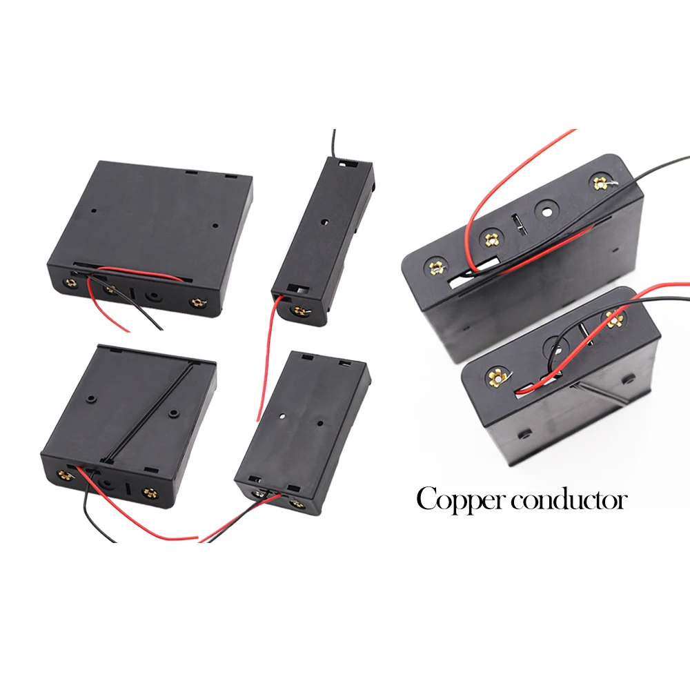 18650 Batteriehalter Box 1 Slot 3,7 V Batterie (3 Stück) – Bild 6