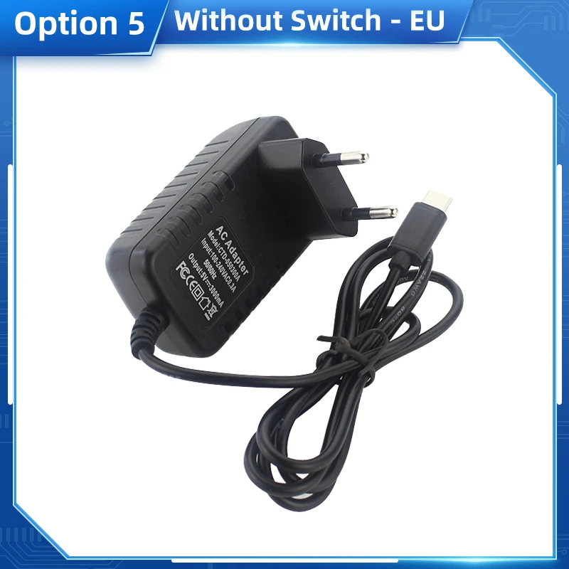 5 V 3 A Raspberry Pi 4 Netzteil USB Typ C Port 100-240 V Netzteil für Pi 4 Orange Pi 3B OPI Zero 3 Ladegerät